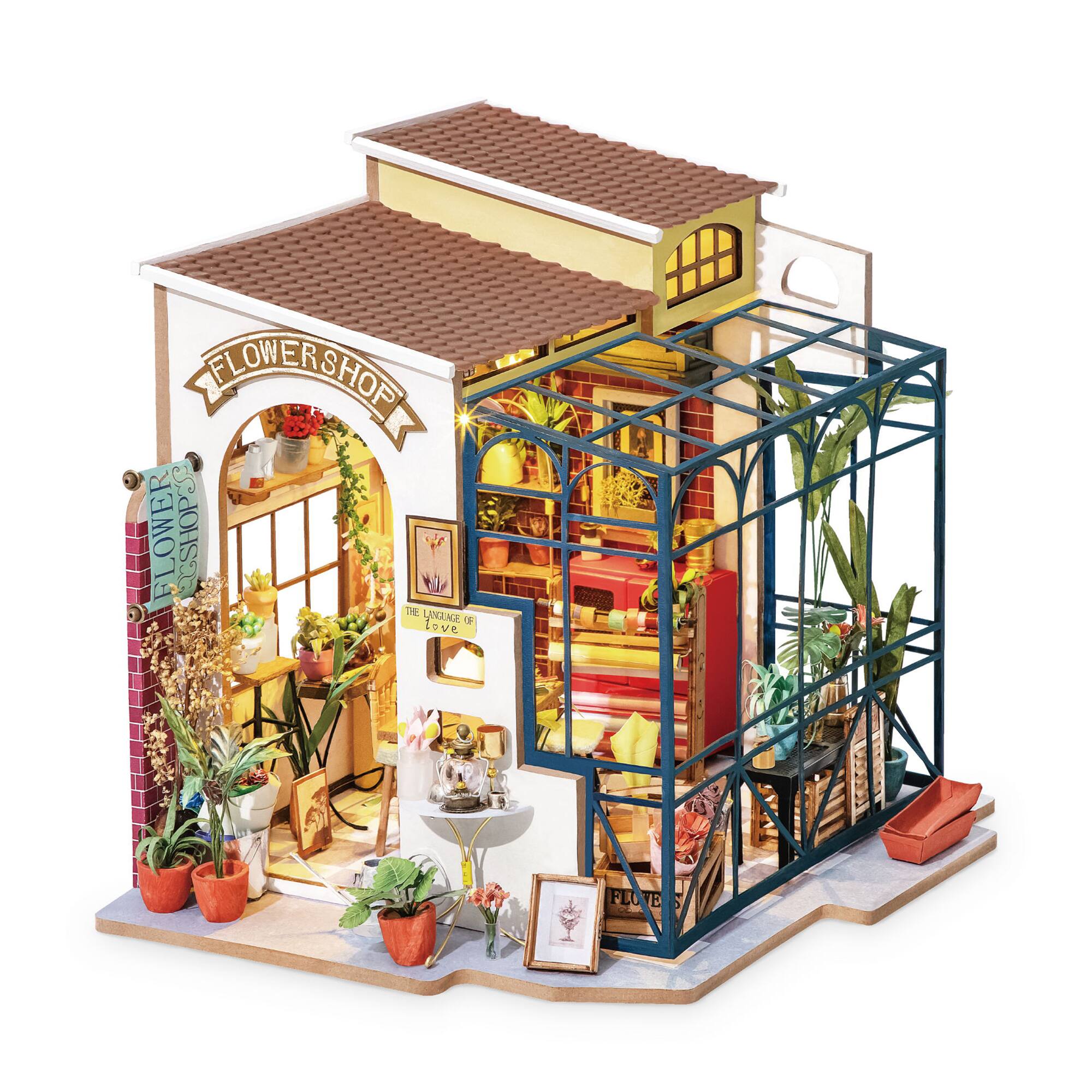 Rolife® Emily's Flower Shop DIY Miniature House Kit